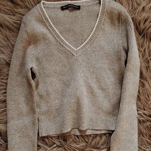 brandy crop sweater